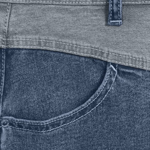 Jordache Vintage Sloane Yoke Front Skirt - Picture 2 of 9